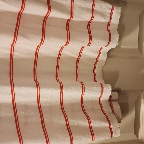 cabi Stroll Cardigan Style 5826 - Size Large - EUC - Orange White Duster - Picture 9 of 14